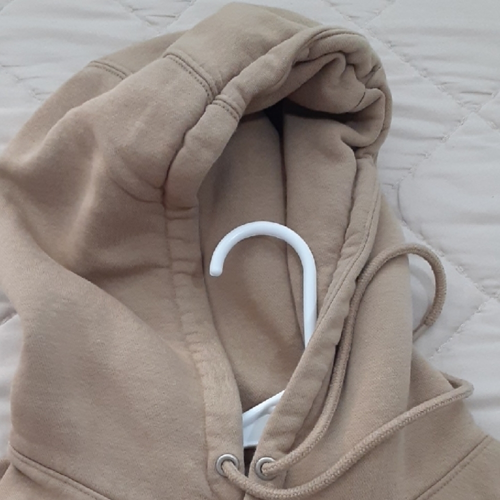 Nike Club Men's Fleece Beige Pullover Hoodie. - Picture 7 of 16